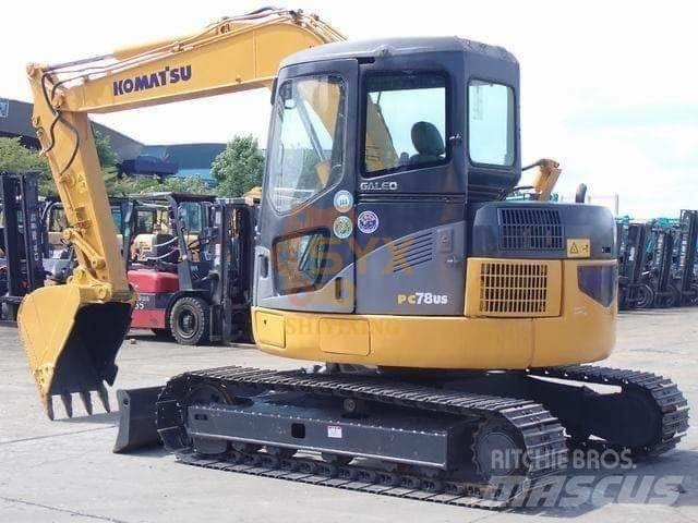 Komatsu PC 78 US Середні екскаватори 7т. - 12т.