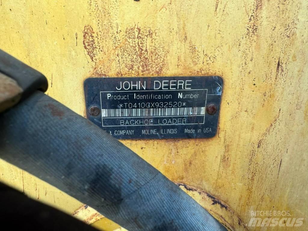 DEERE 410G Екскаватори-навантажувачі