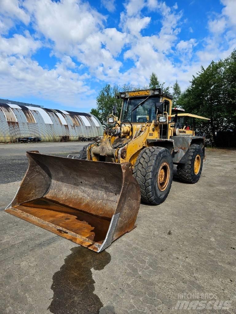 Hanomag 55 D Фронтальні навантажувачі