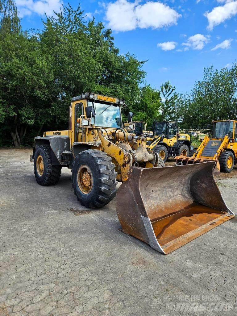 Hanomag 55 D Фронтальні навантажувачі