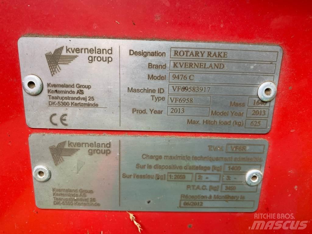 Kverneland 9476C Рядкові жатки