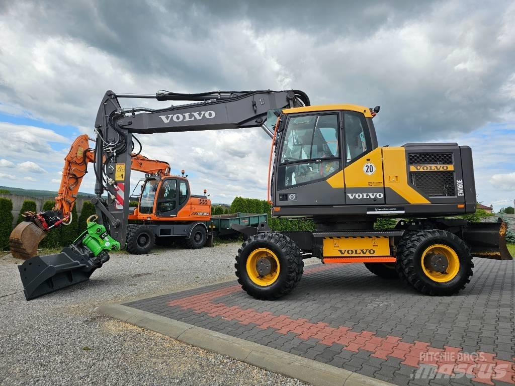 Volvo EW 160 E Колісні екскаватори