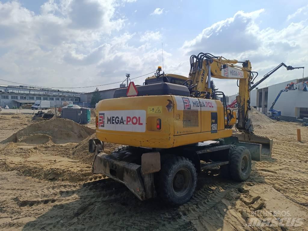 Komatsu PW180-7E0 Колісні екскаватори