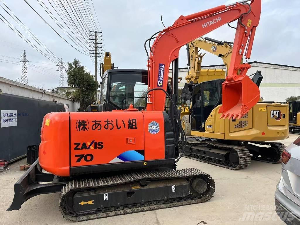 Hitachi ZX 70 Міні-екскаватори < 7т