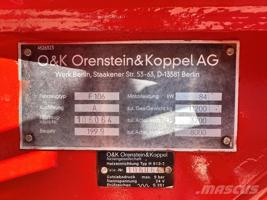 O&K F 106 A Грейдери