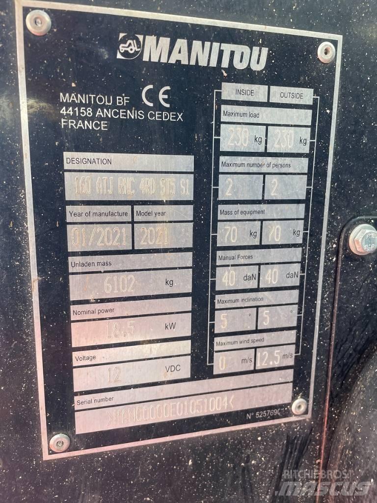 Manitou 160 ATJ Колінчаті підйомники