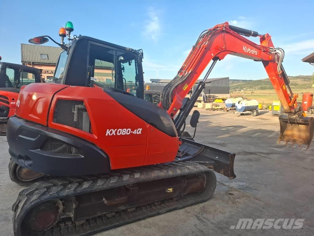 Kubota Kx 0-80-4 Середні екскаватори 7т. - 12т.