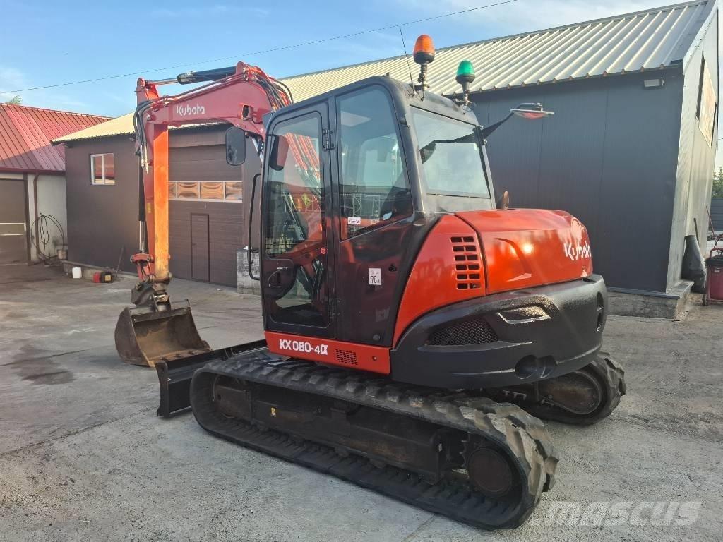 Kubota Kx 0-80-4 Середні екскаватори 7т. - 12т.