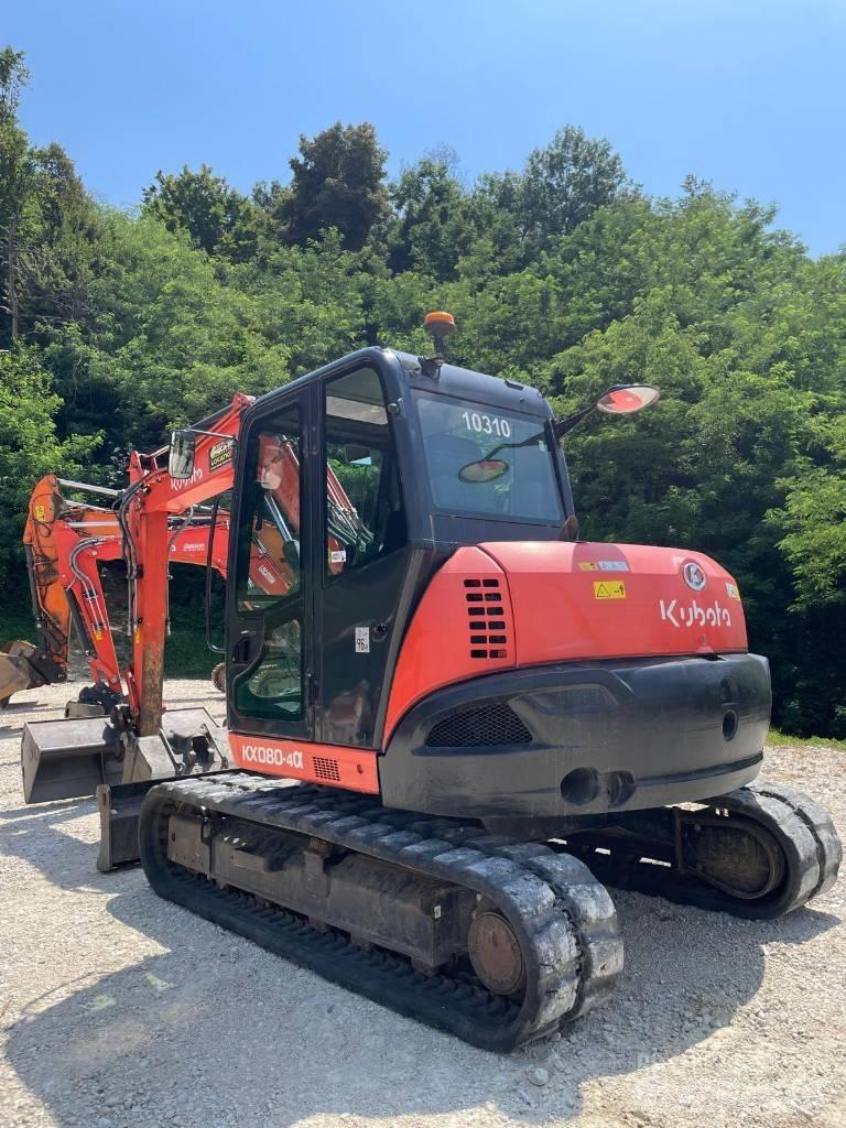 Kubota KX 080-4 Середні екскаватори 7т. - 12т.