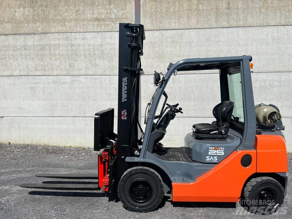 Toyota 02-8FGF25 Газові навантажувачі