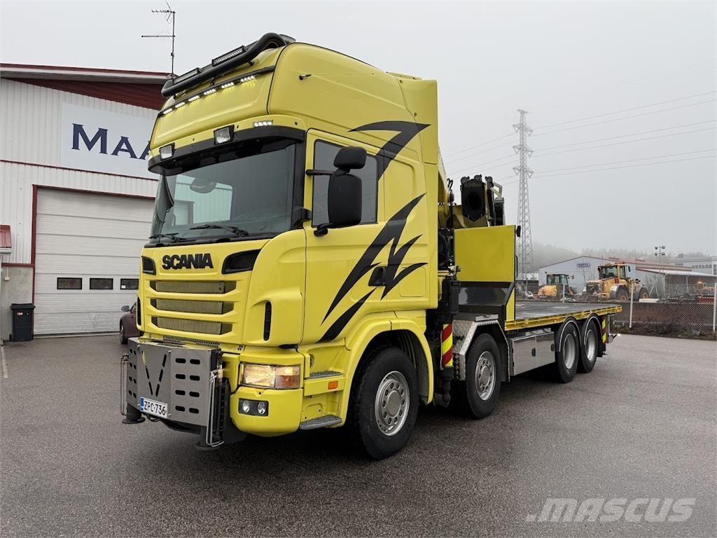 Scania R164G 8*4 Автокрани