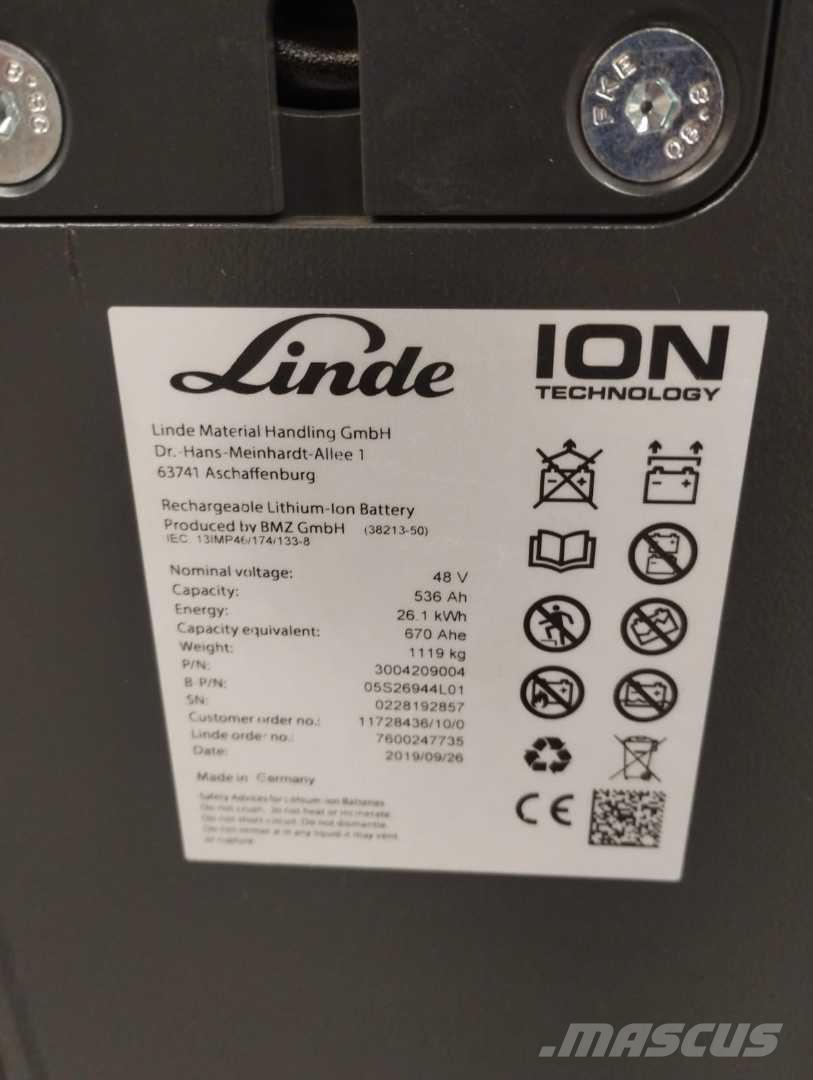 Linde R14 ION Річ-трак із високим підйомом