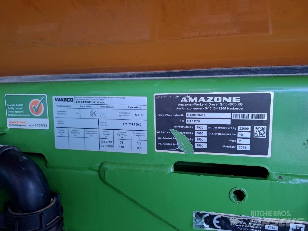 Amazone UX 11200 Причіпні обприскувачі