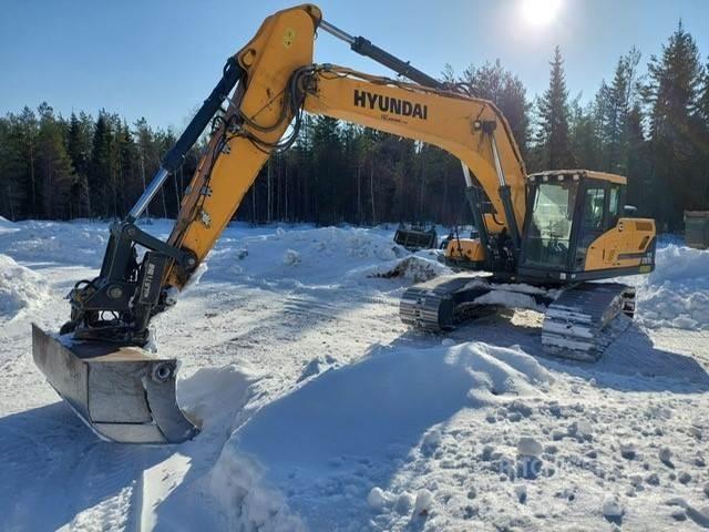 Hyundai HX 260L Гусеничні екскаватори