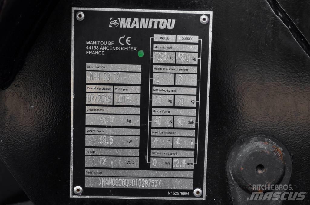 Manitou ManGo 12 Колінчаті підйомники