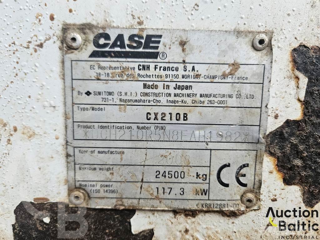 CASE CX 210 B Гусеничні екскаватори