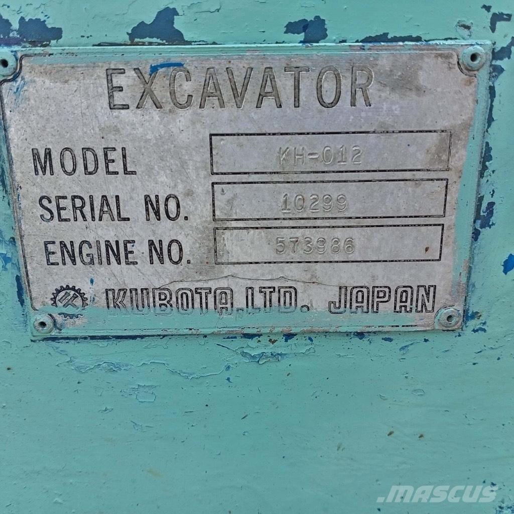 Kubota KH 012 Міні-екскаватори < 7т