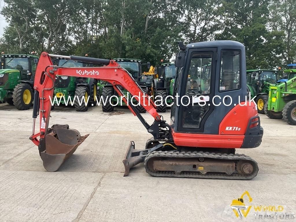Kubota KX 71-3 Міні-екскаватори < 7т