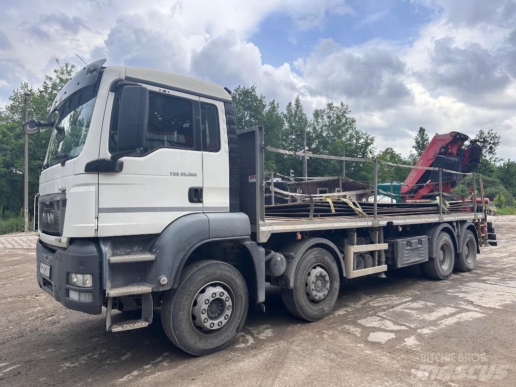 MAN TGS 35.360 8x4 Автокрани