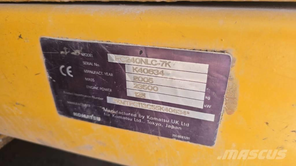 Komatsu PC 240 NLC-7 Гусеничні екскаватори