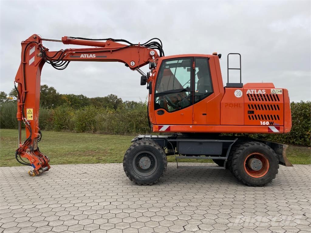 Atlas 160W-BLUE Колісні екскаватори