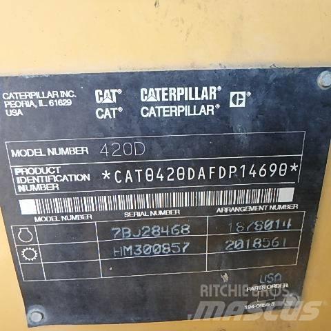 CAT 420 D Екскаватори-навантажувачі