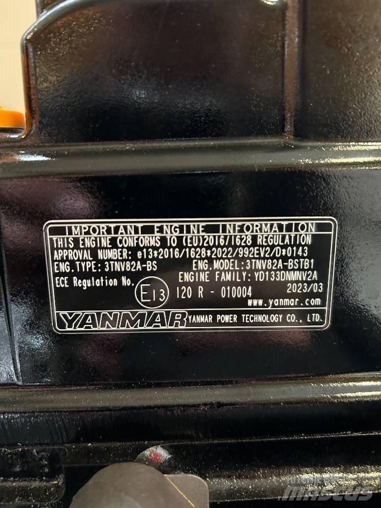 Yanmar 3TNV82 A Двигуни