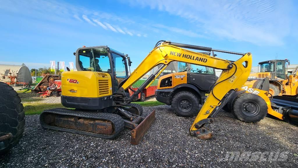 New Holland E60C Міні-екскаватори < 7т