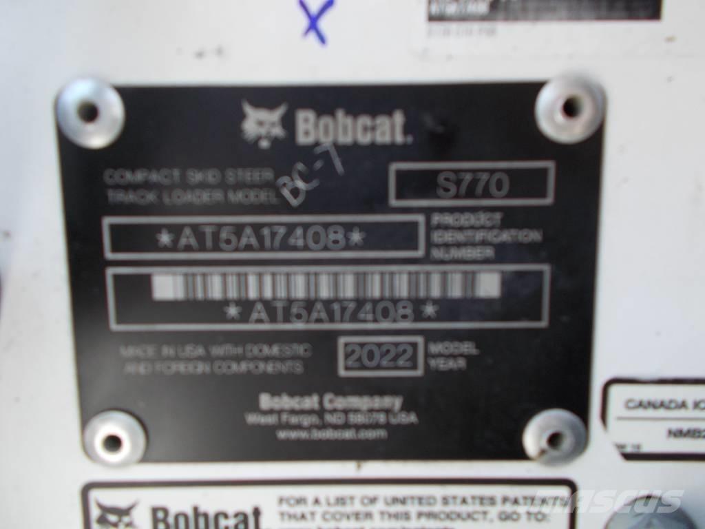 Bobcat S770 Міні-навантажувачі