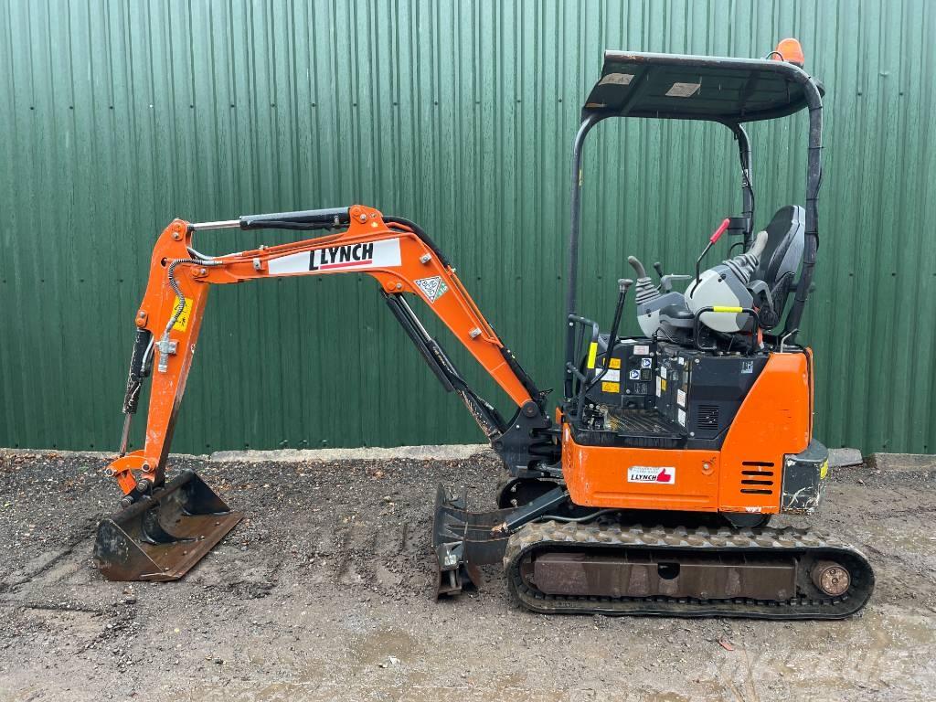 Hitachi ZX 19 U-6 Міні-екскаватори < 7т
