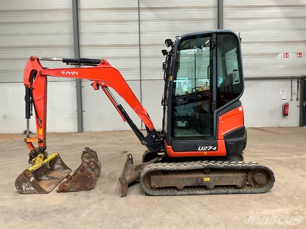 Kubota U 27-4 Міні-екскаватори < 7т