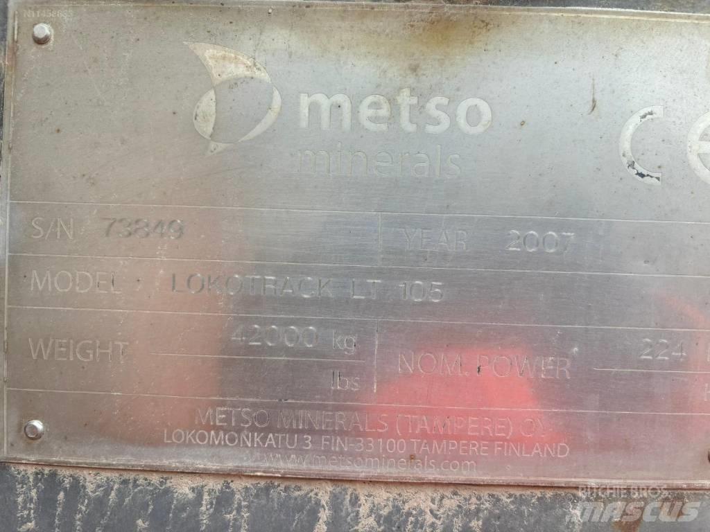 Metso LT 105 Мобільні дробарки