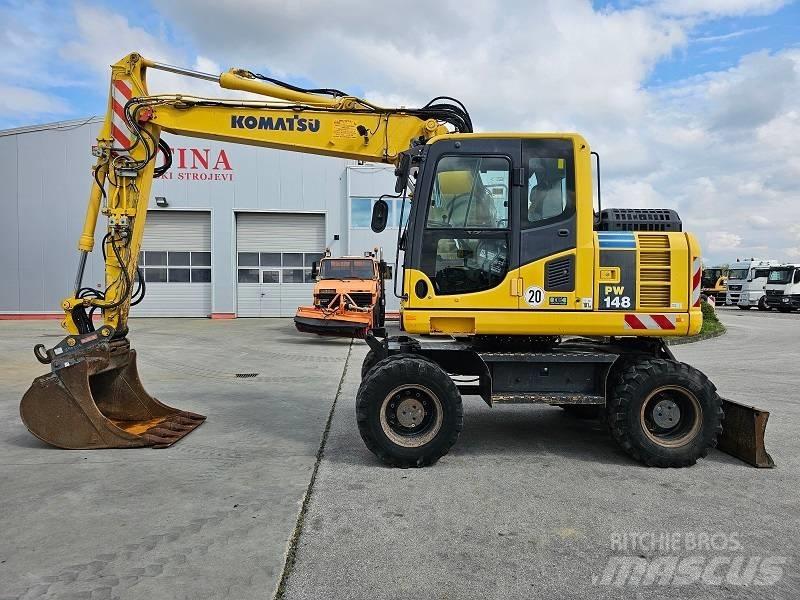 Komatsu PW 148-8 Колісні екскаватори