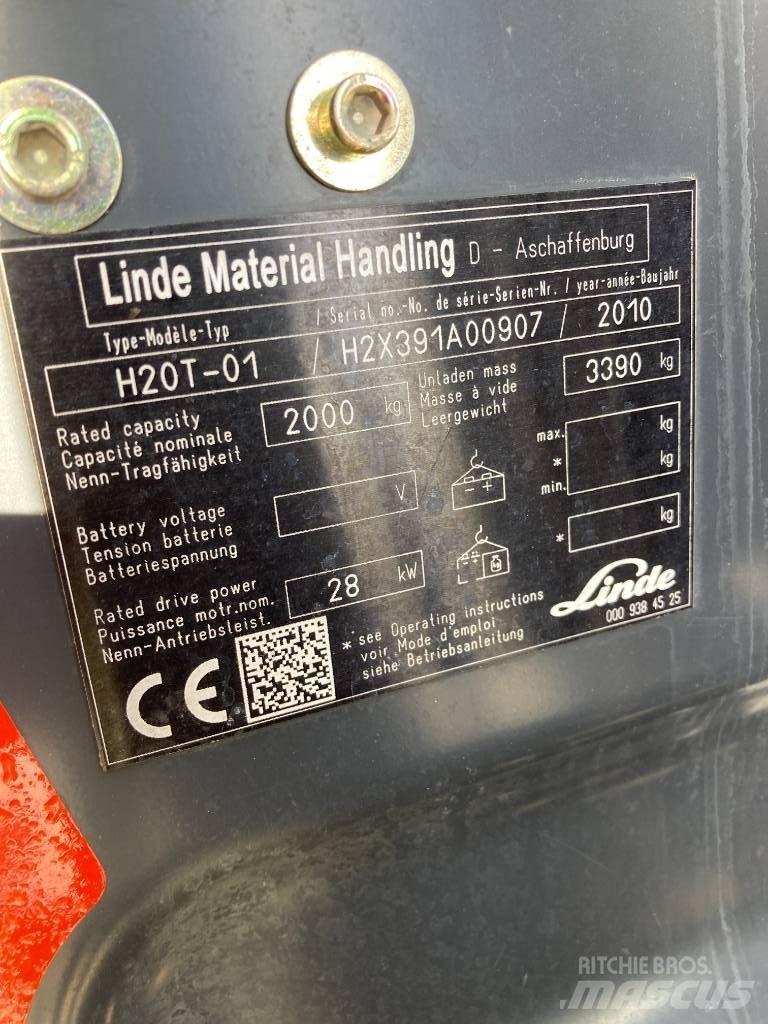 Linde H20T/391 Газові навантажувачі