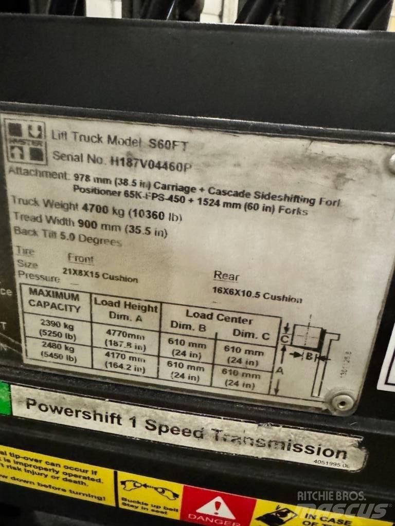 Hyster S 60 FT Інше