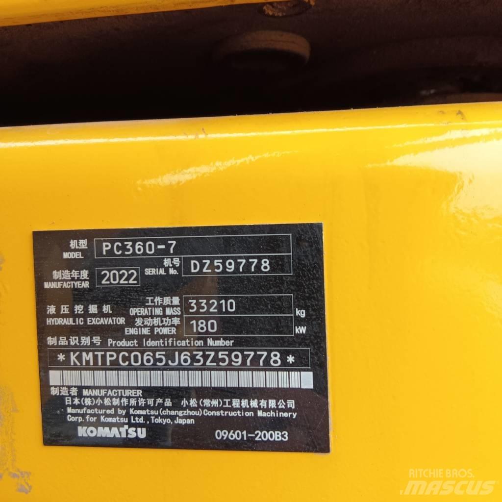 Komatsu PC 360-7 Гусеничні екскаватори