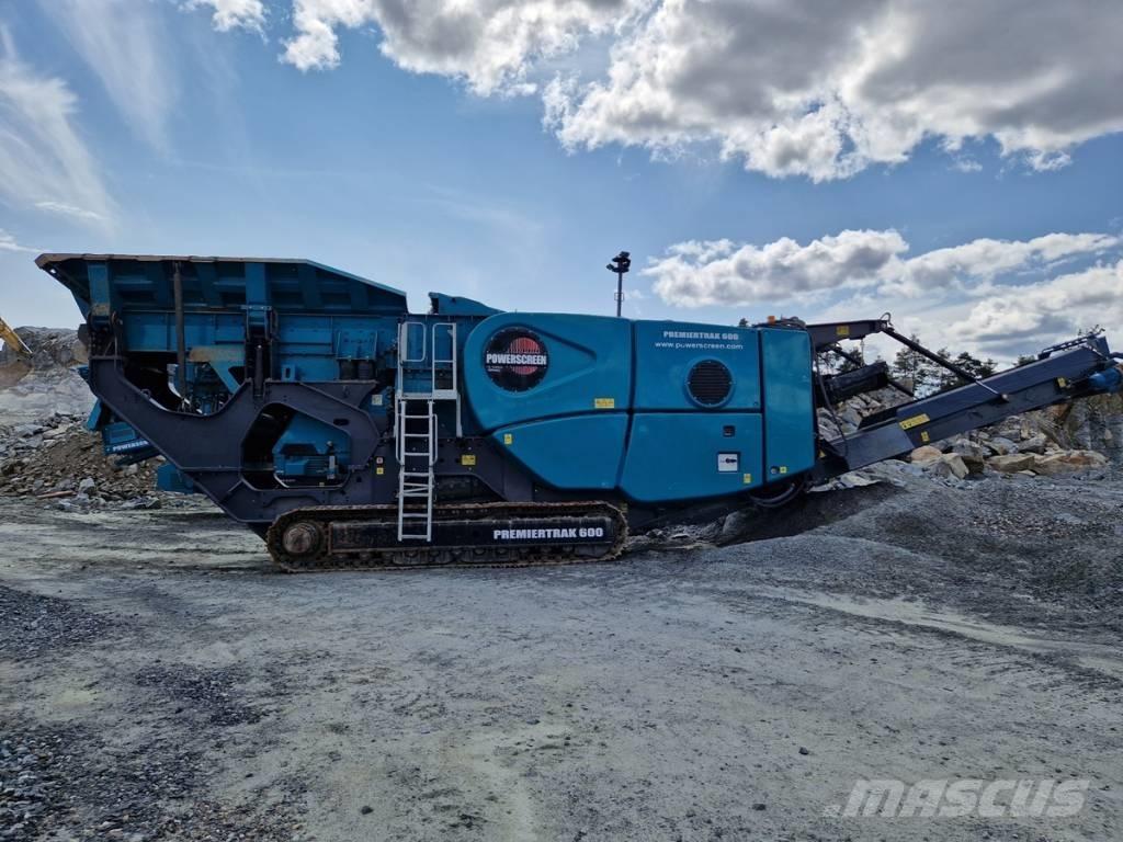 PowerScreen PT600E Мобільні дробарки