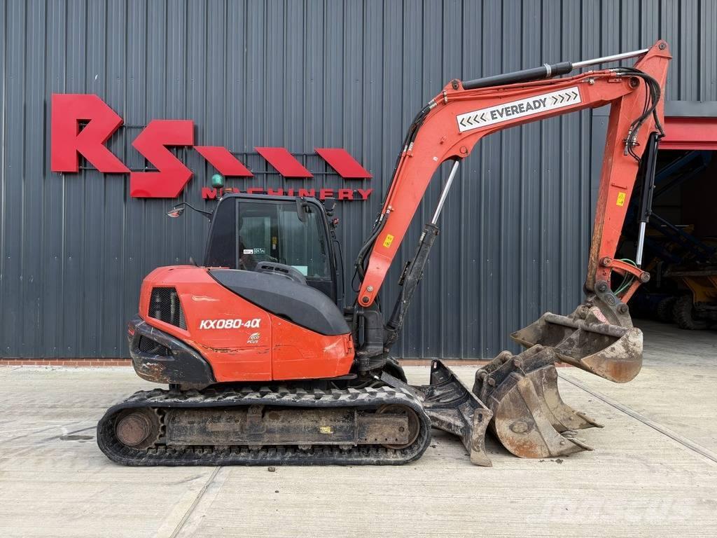 Kubota KX 080-4 Середні екскаватори 7т. - 12т.