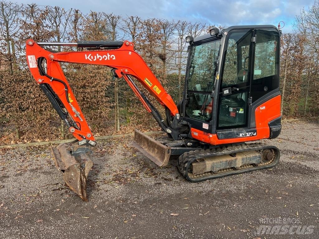 Kubota KX027-4 Міні-екскаватори < 7т