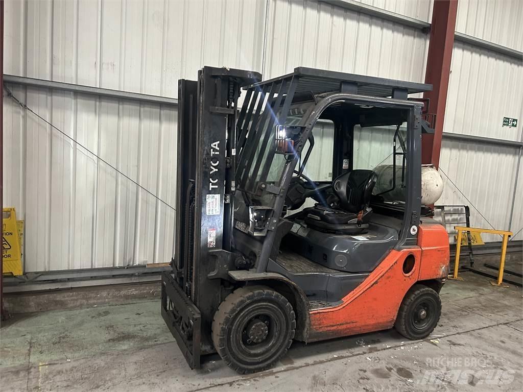 Toyota 02-8FGF25 Газові навантажувачі