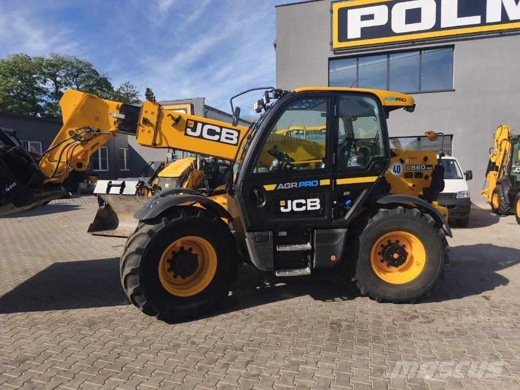 JCB 560-80 AGRI PRO Телескопічні навантажувачі