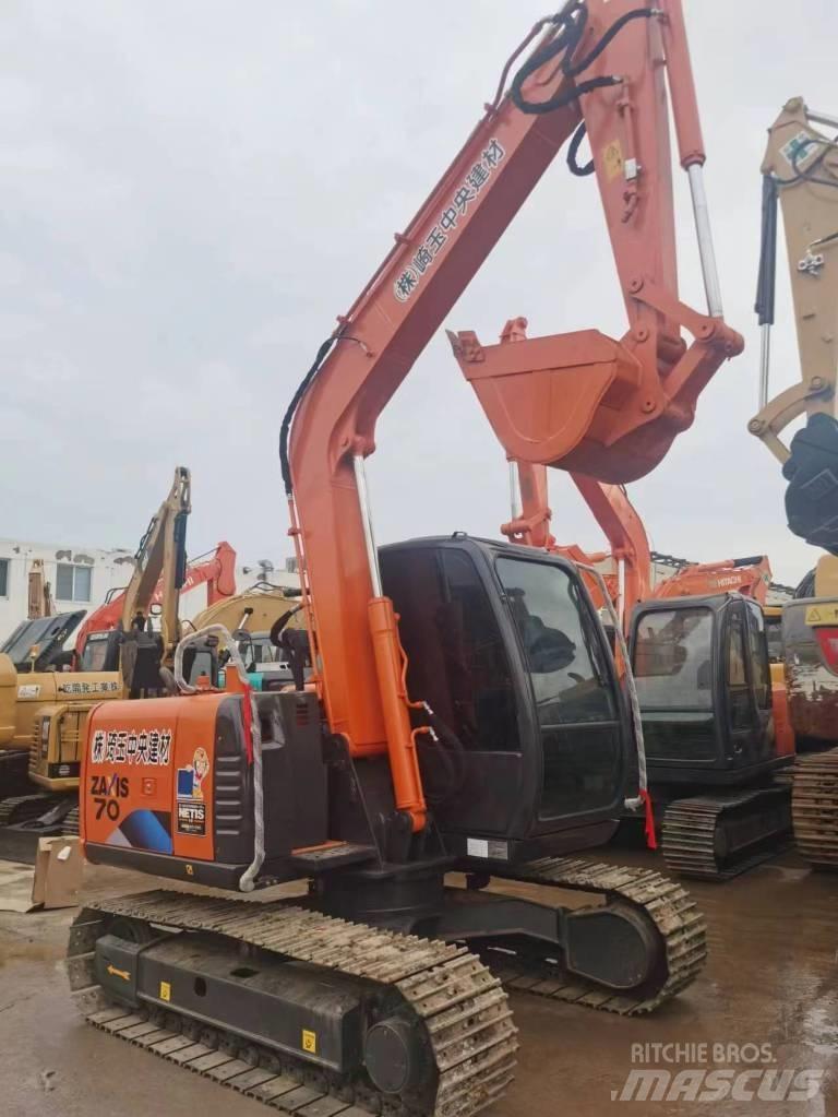 Hitachi ZX 70 Міні-екскаватори < 7т