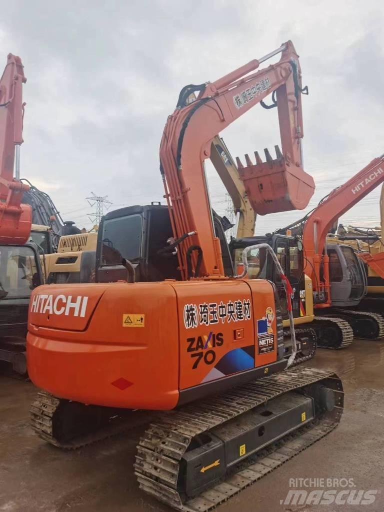 Hitachi ZX 70 Міні-екскаватори < 7т
