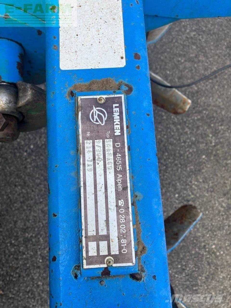 Lemken Smaragd 9 Культиватори