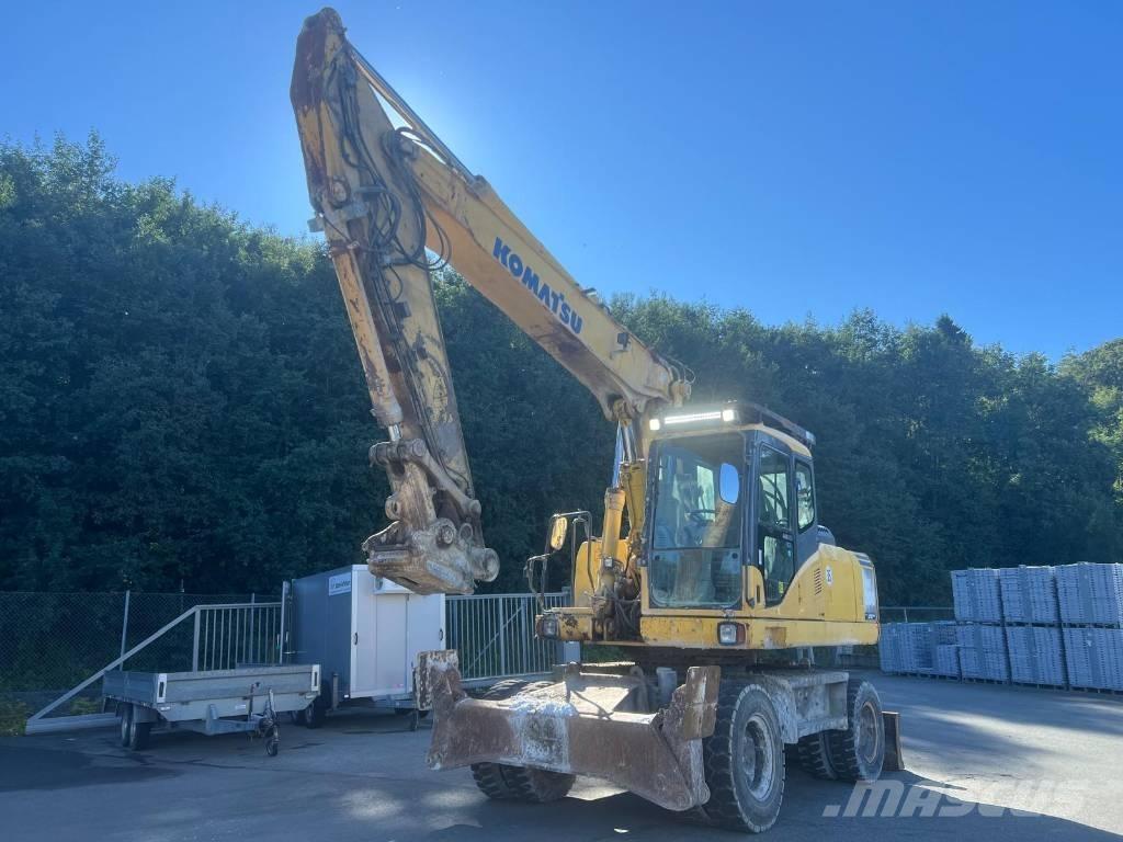 Komatsu PW 200-7 Колісні екскаватори