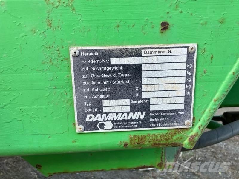 Dammann ANPA 5024 Причіпні обприскувачі