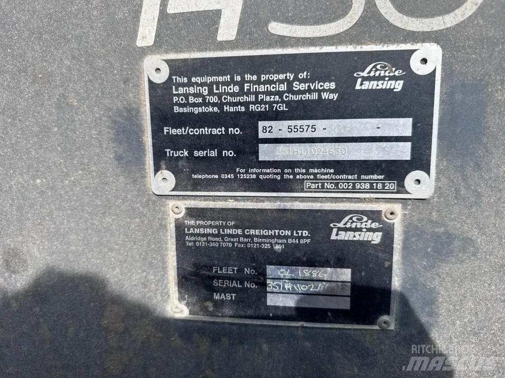 Linde H30D Дизельні навантажувачі