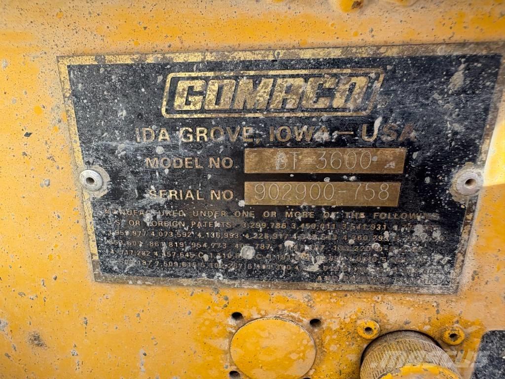 Gomaco GT 3600 Бетоноукладачі