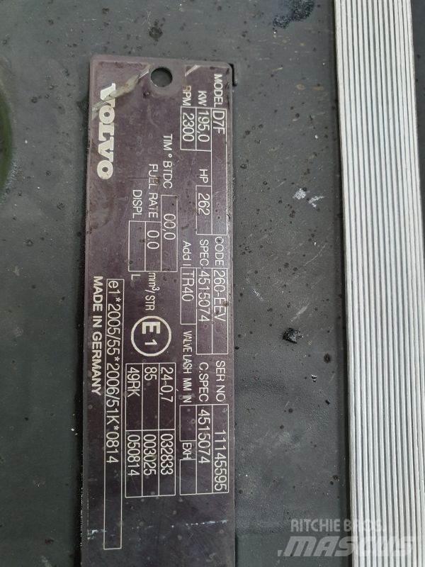 Volvo D7F Двигуни