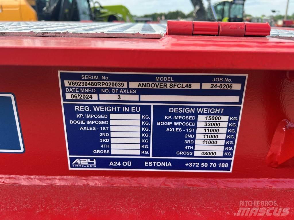 Andover SFCL 48 Низькорамні напівпричепи